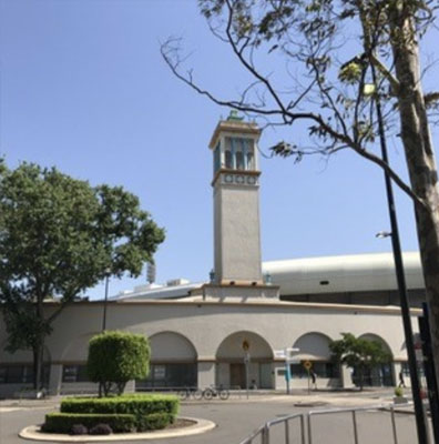 External frontage of Byron Kennedy Hall